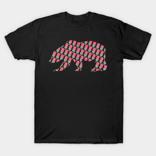 Sweet Popsicle Grizzly Bear for Gay Bears and Admirers | BearlyBrand T-Shirt